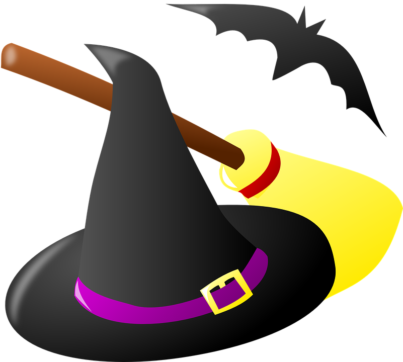 What Are Fall Symbols Also Seen At Halloween Scarecrows - Cafepress Personalized Witch Throw Pillow (835x750)