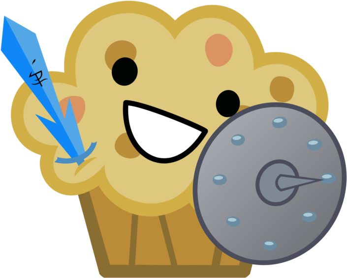 Muffin Knight By Fluffytuli-d6wpfan - Cartoon (774x1032)