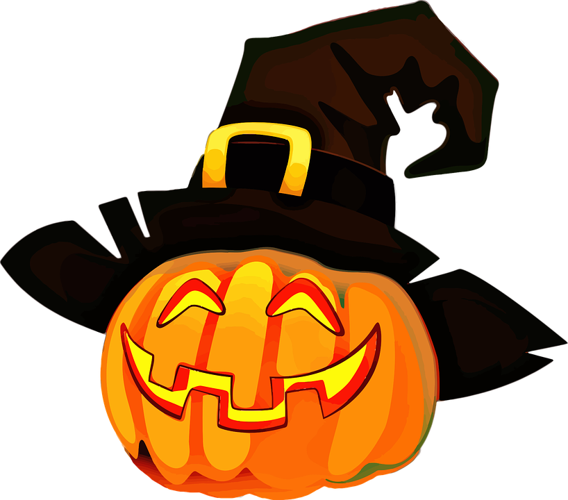 Halloween, Pumpkin, Scary, Spooky - Jack O Lantern Clipart (1280x1125)