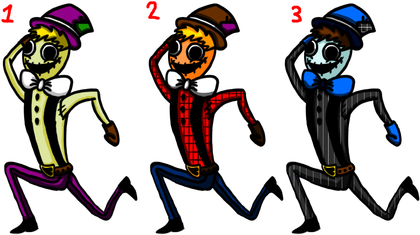 Hey Guys, Here Are A Few Different Scarecrow Colour - Cartoon (1050x576)