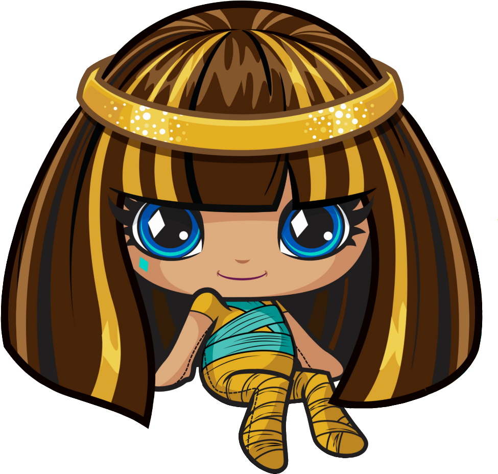 Cleo De Nile - Monster High Minis Cleo (1000x980)