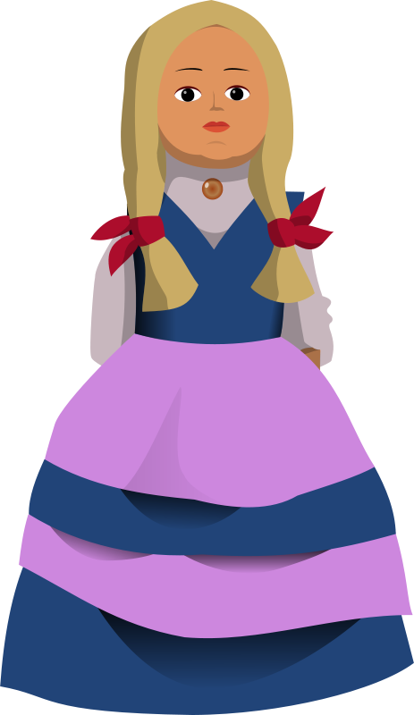 Toy Doll Clip Art For Use - Clip Art Toy Doll (512x886)