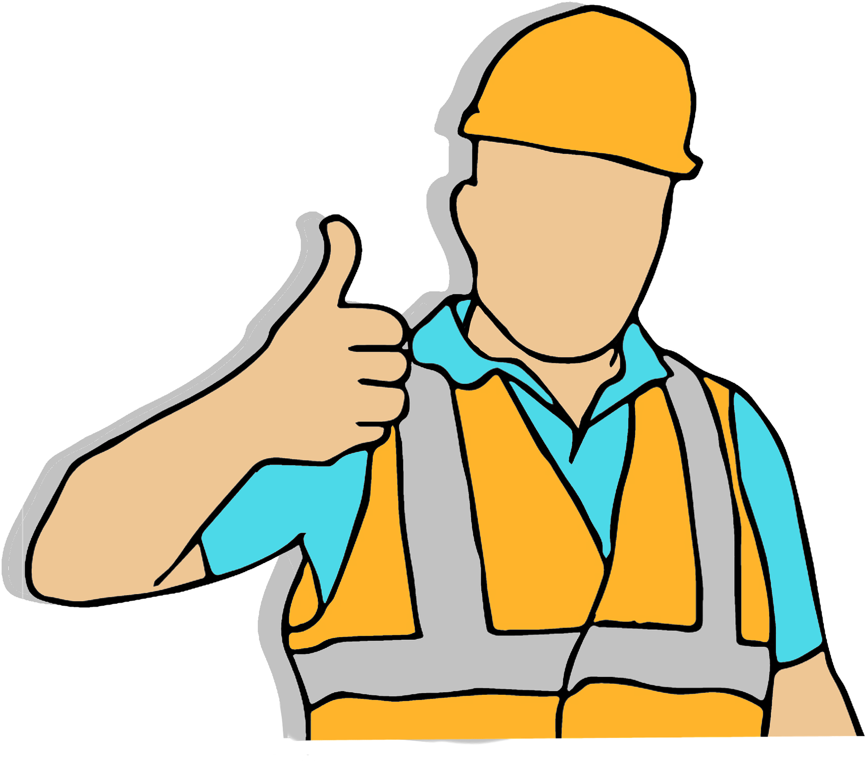Boots Clipart Construction Worker - Boots Clipart Construction Worker.