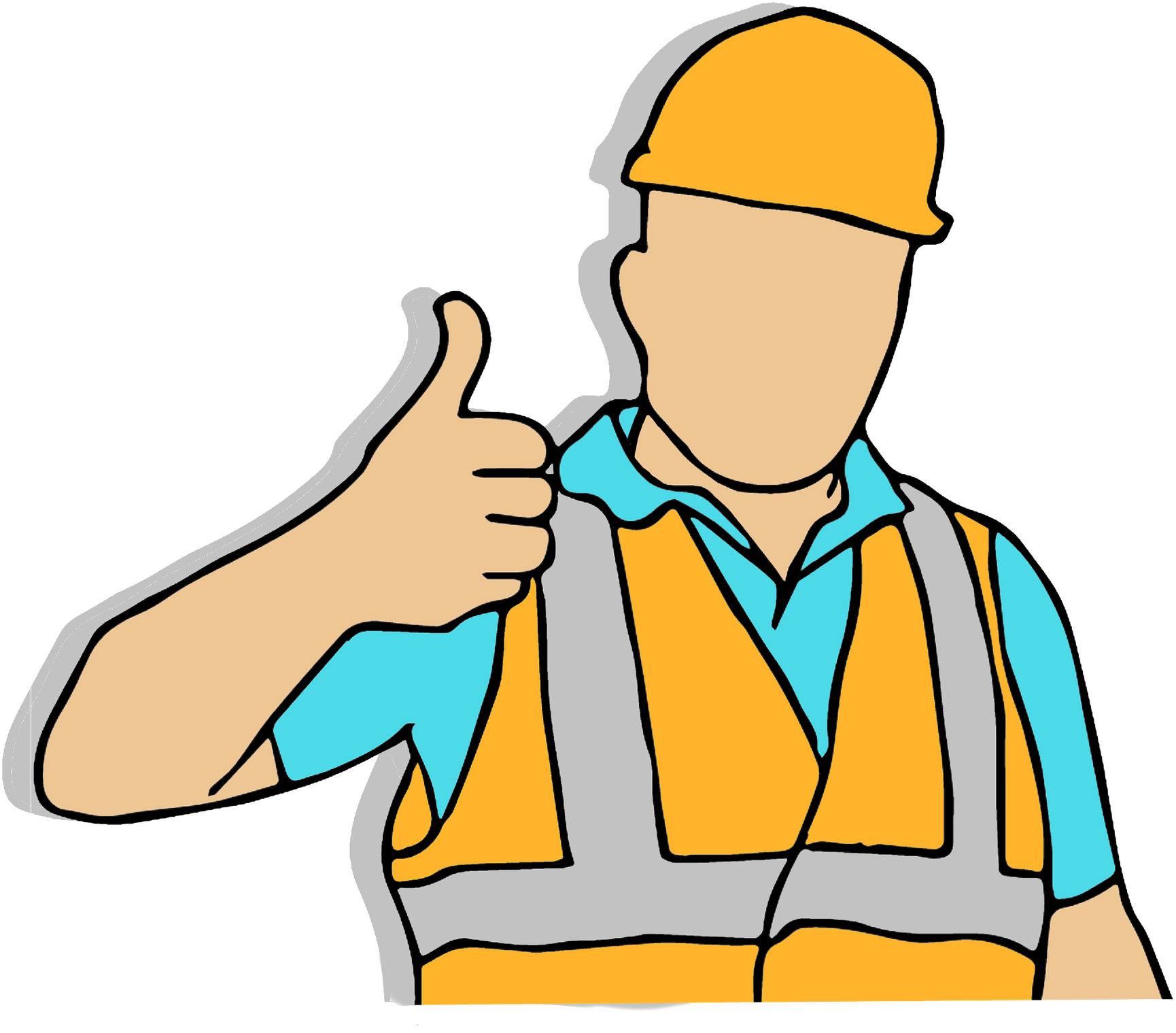 Boots Clipart Construction Worker - Boots Clipart Construction Worker (1280x1280)