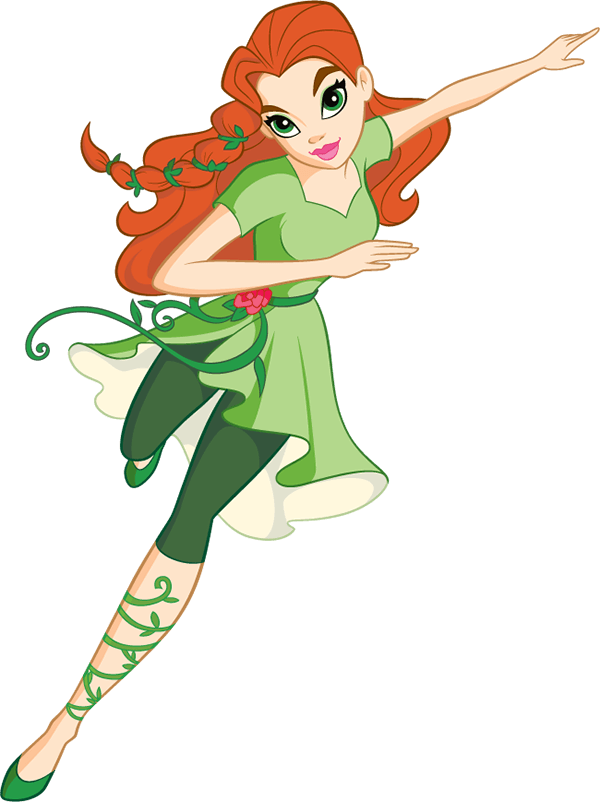 Cute Cosplay Material - Dc Superhero Girls Poison Ivy (600x802)