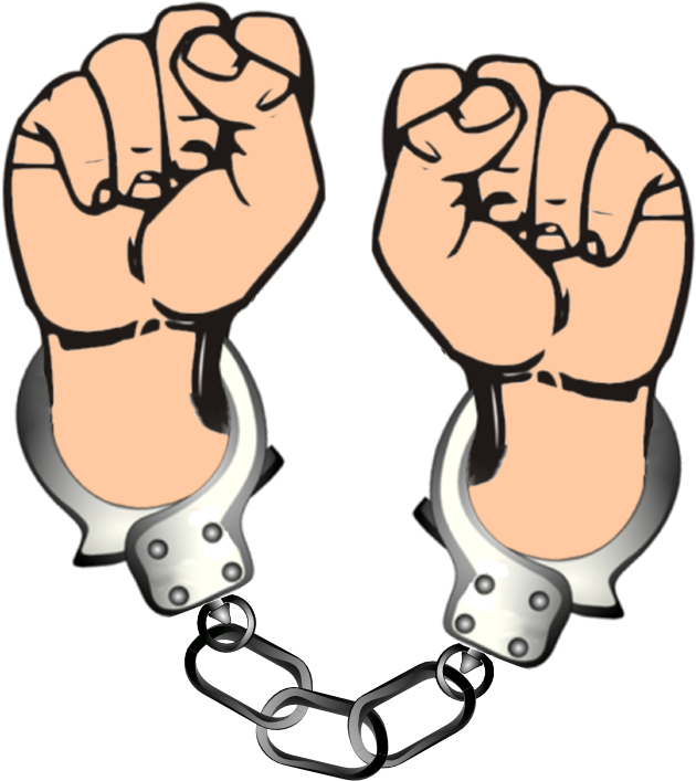 Hand Cuff Clipart - S In Sign Language (675x741)