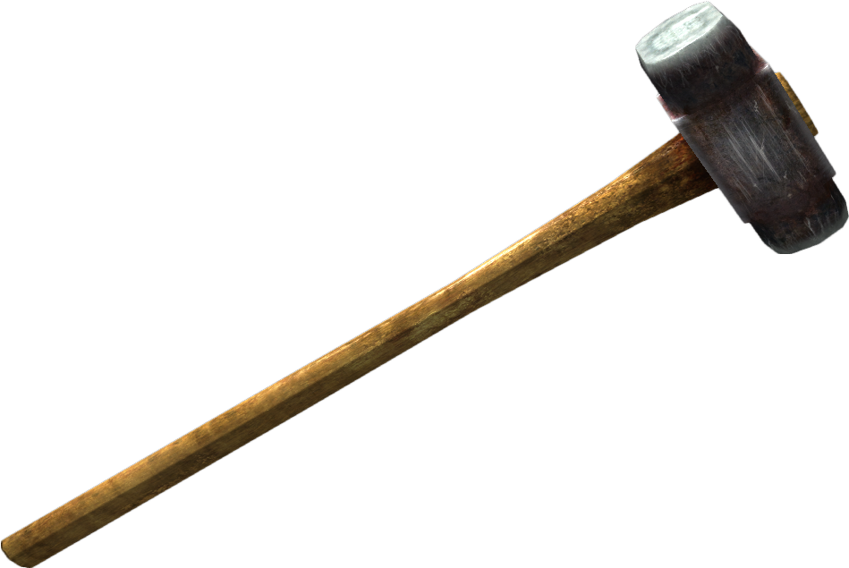 Old Police Baton - Sledgehammer Png (1011x714)