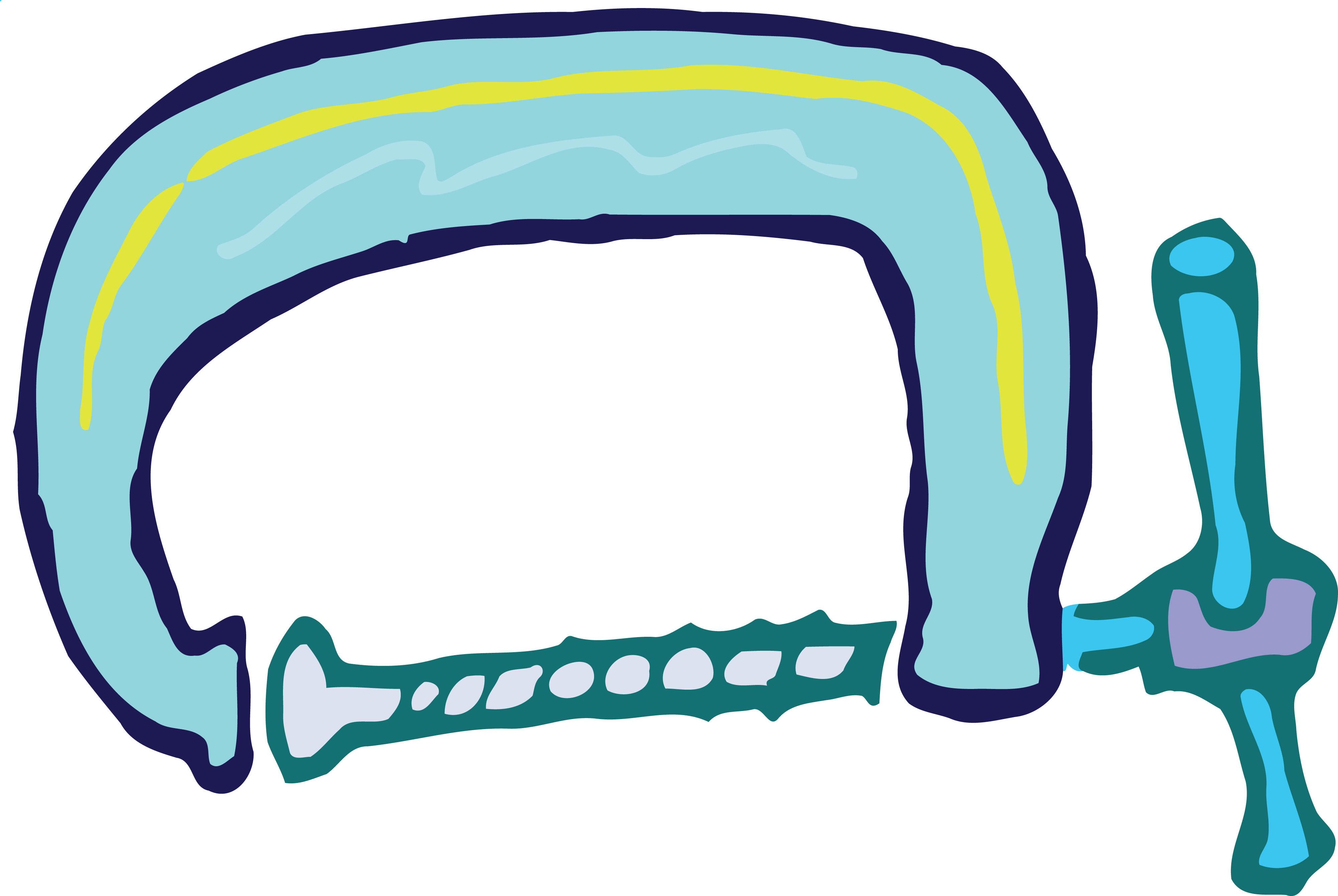 Free Clipart Of A G Clamp - C-clamp (4000x2679)