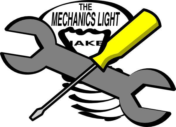 Mechanics Light Clip Art - Hammer And Screw Driver Clipart (600x433)