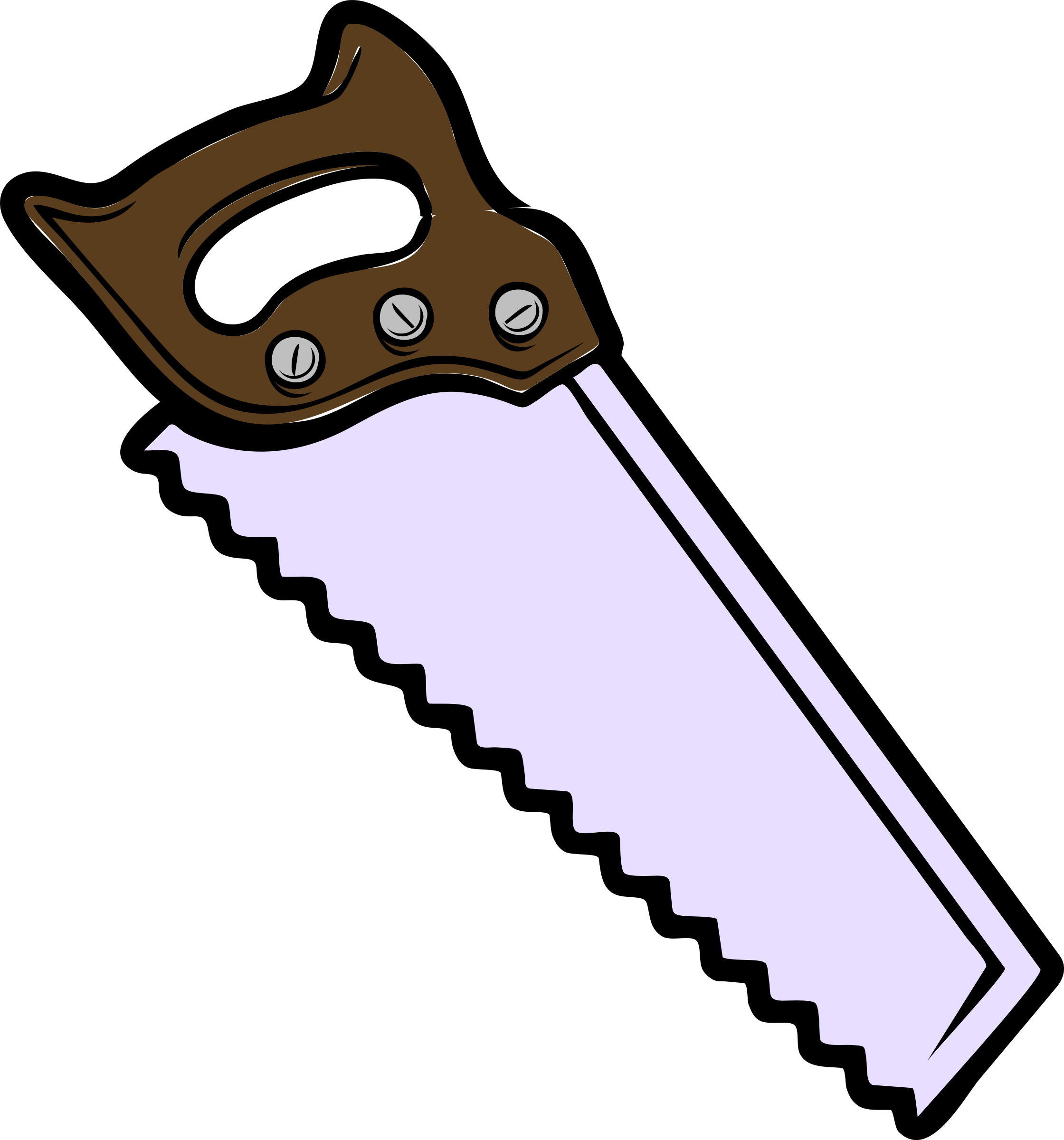 Saw - Clipart - Saw Clipart (2240x2400)