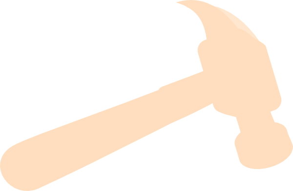 Hammer Clip Art At Clker - Acd (600x391)