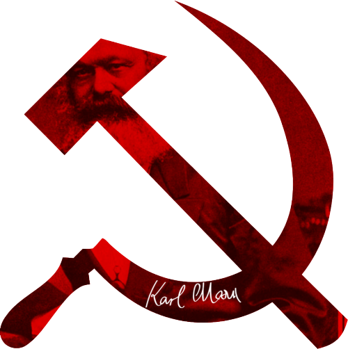 Hammer And Sickle Clip Art - Communist Party Of Chile (500x502)