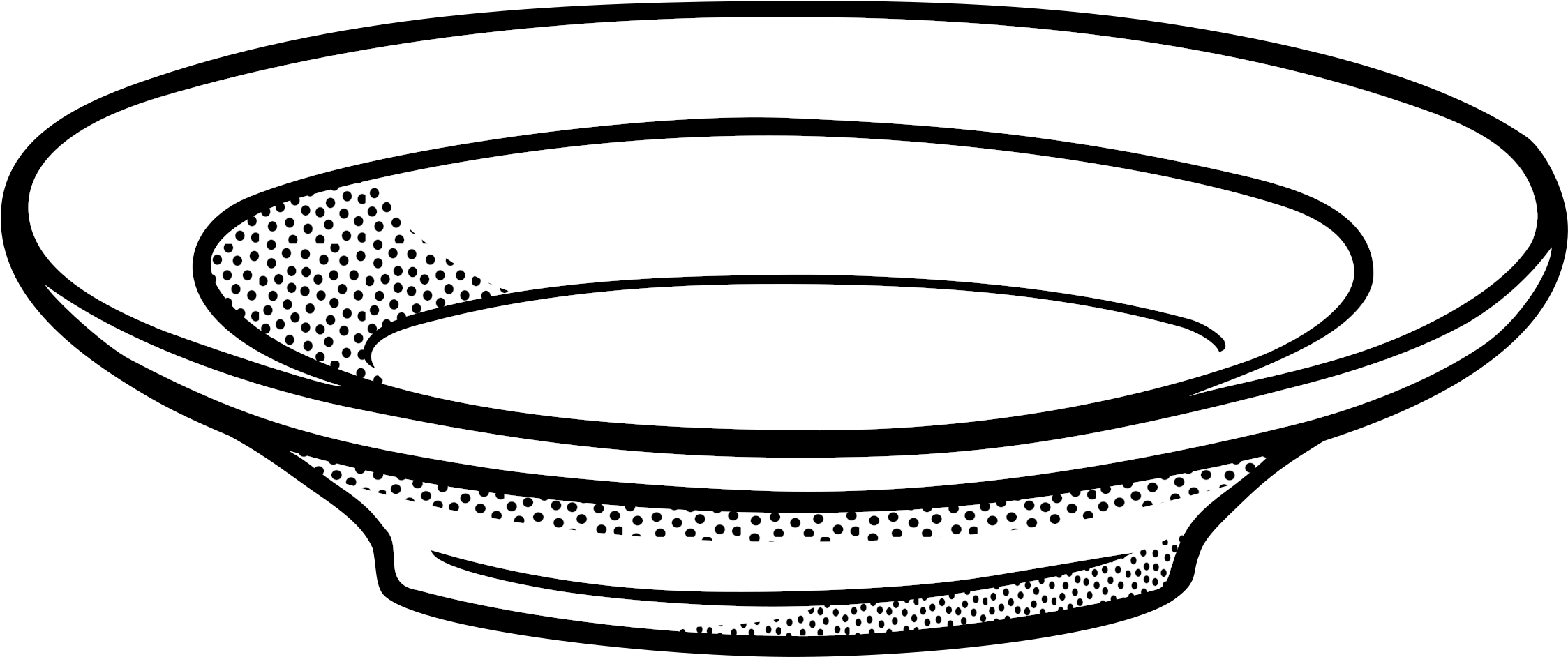 Clipart - Teller Clipart (2400x1095)
