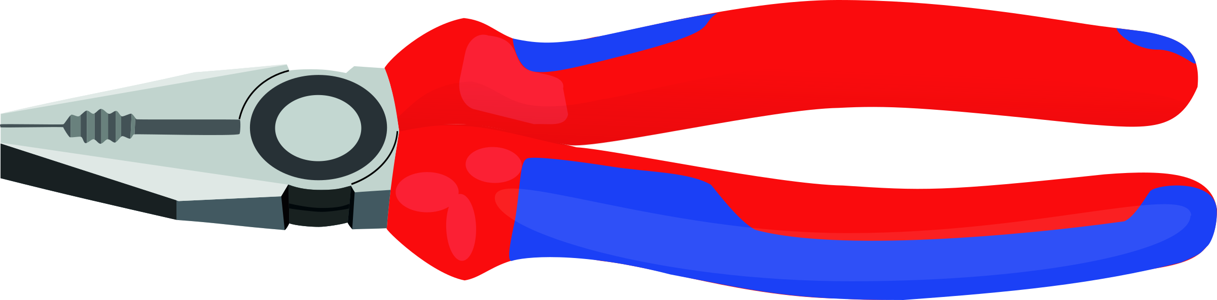 Free Pliers Free Tool Set Clipart - Clip Art Pliers (2400x593)