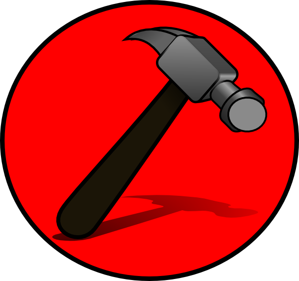 How To Set Use Hammer Icon Svg Vector - How To Set Use Hammer Icon Svg Vector (600x564)
