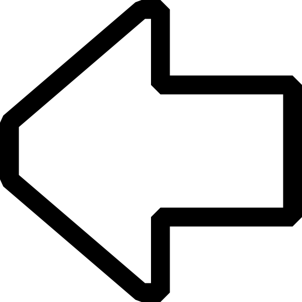 Free Vector X Px Capable Black And White Icons Clip - Back White Icon Png (600x600)