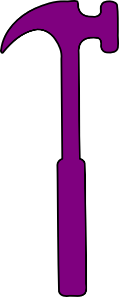 Hammer Clip Art - Hammer Clip Art (240x599)