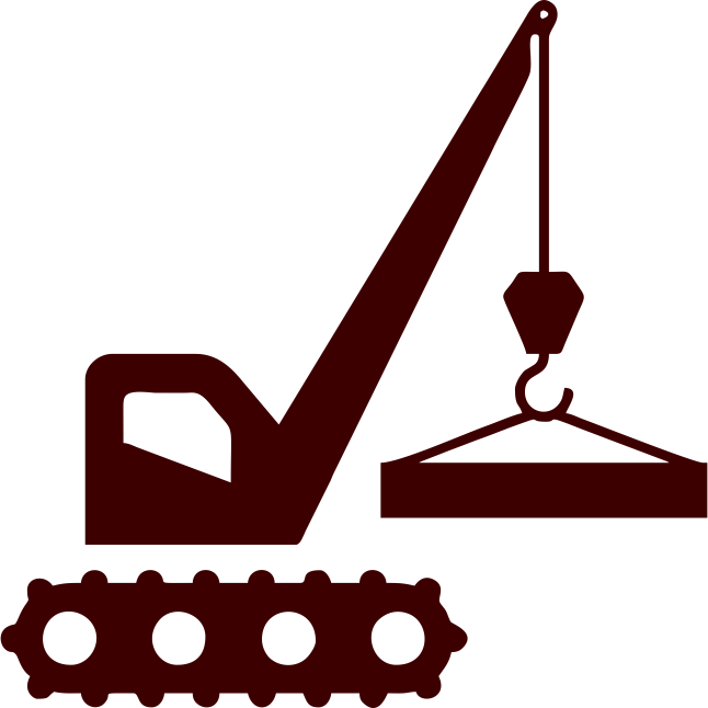 Civil Engineering - Tractor Icon (646x646)