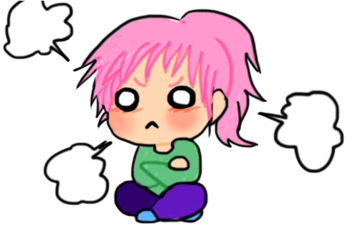 Pin Grumpy Face Clipart - Cartoon (504x360)