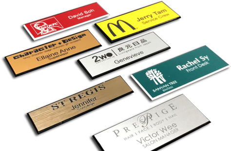 Laser Name Badges - Wood (750x310)