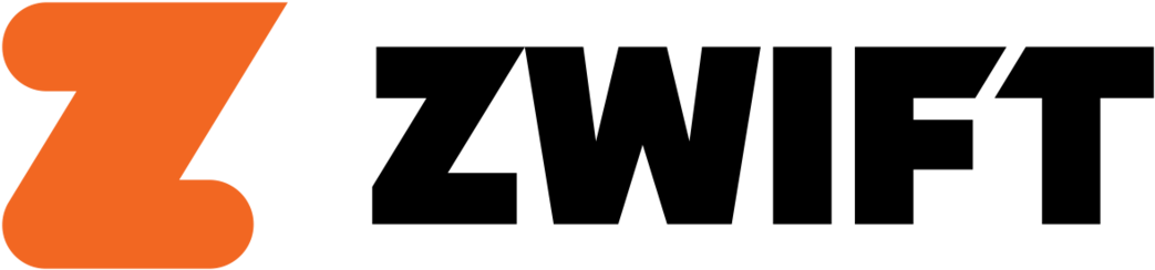 By Combining The Zwift Cycling App With A Smart Trainer - Zwift Logo Png (1200x401)