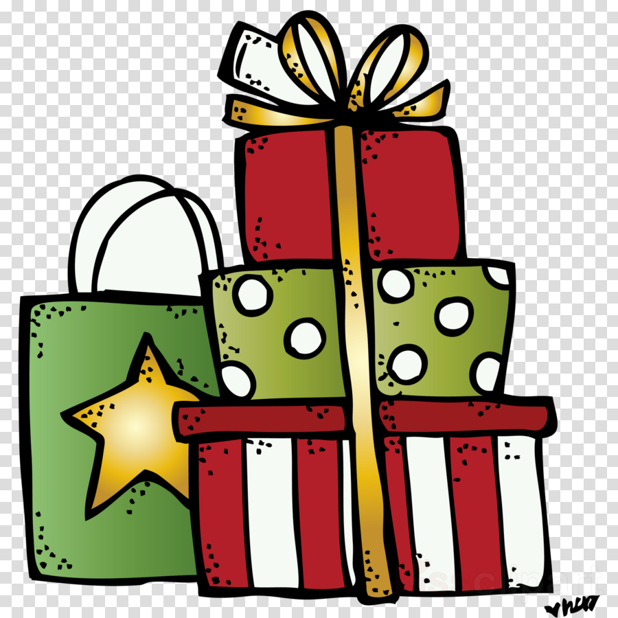 Melonheadz Christmas Clipart Gift Christmas Day Clip - Christmas Present Melonheadz (900x900)