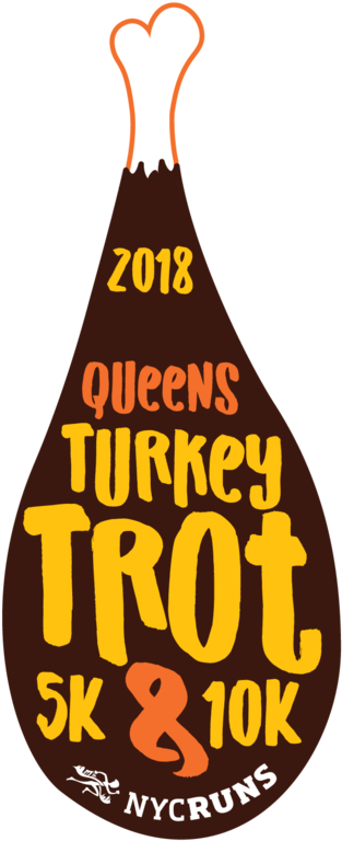 Nycruns Queens Turkey Trot 5k & 10k - Illustration (445x800)