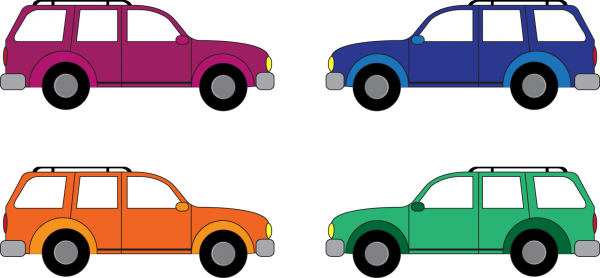 Cute Car Clipart Transparent Background - Cute Car Clipart Transparent Background (600x278)
