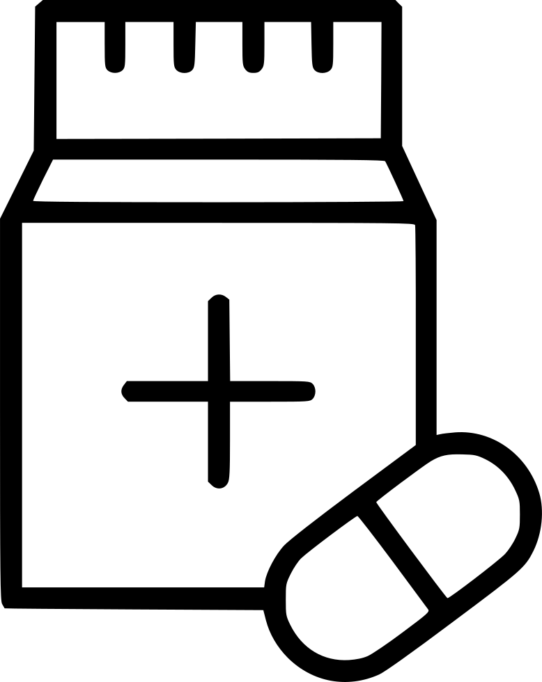 Medicine Bottle Pill Medical Comments - Cross (778x980)