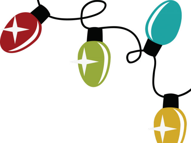 Lights Clipart Inspiration - Christmas Lights Svg Free (640x480)