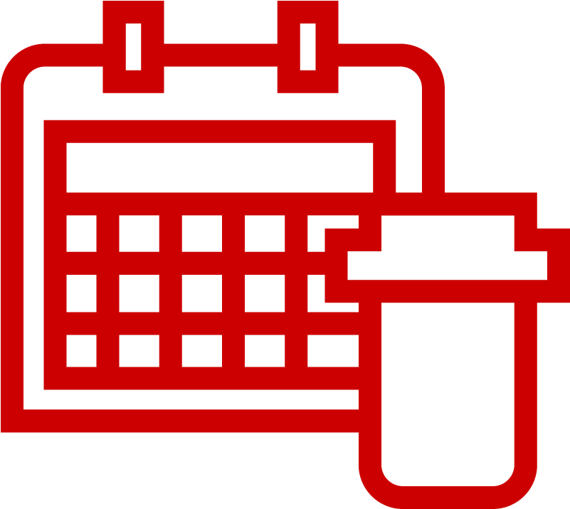 Icon Of Pill Bottle And Calendar - Non Adherence Icon (800x800)