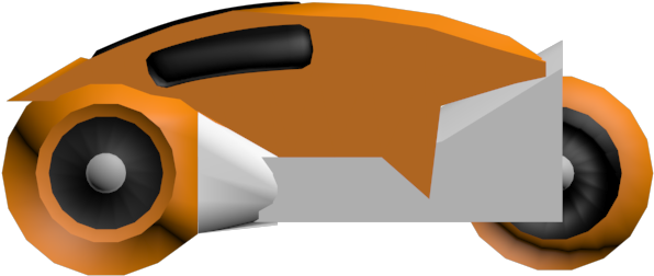 The Finished Light Cycle - Transparent Tron Light Cycle Png (640x480)