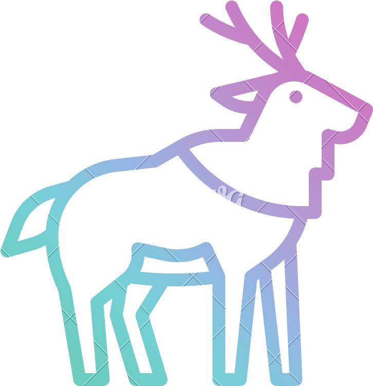 Moose Deer Zoo Animals Mammal Icon - Moose Deer Zoo Animals Mammal Icon (800x800)
