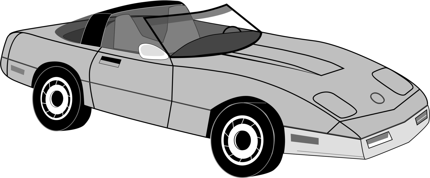 Sports Car Chevrolet Corvette Chevrolet Camaro - Chevrolet Corvette (1811x750)