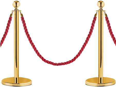 Rope Barriers - Illustration (450x450)