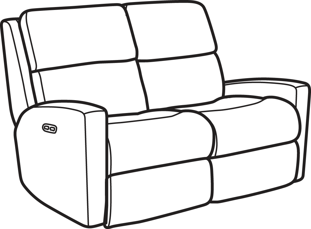 Share Via Email Download A High-resolution Image - Reclining Couch Clipart Black And White (1061x782)