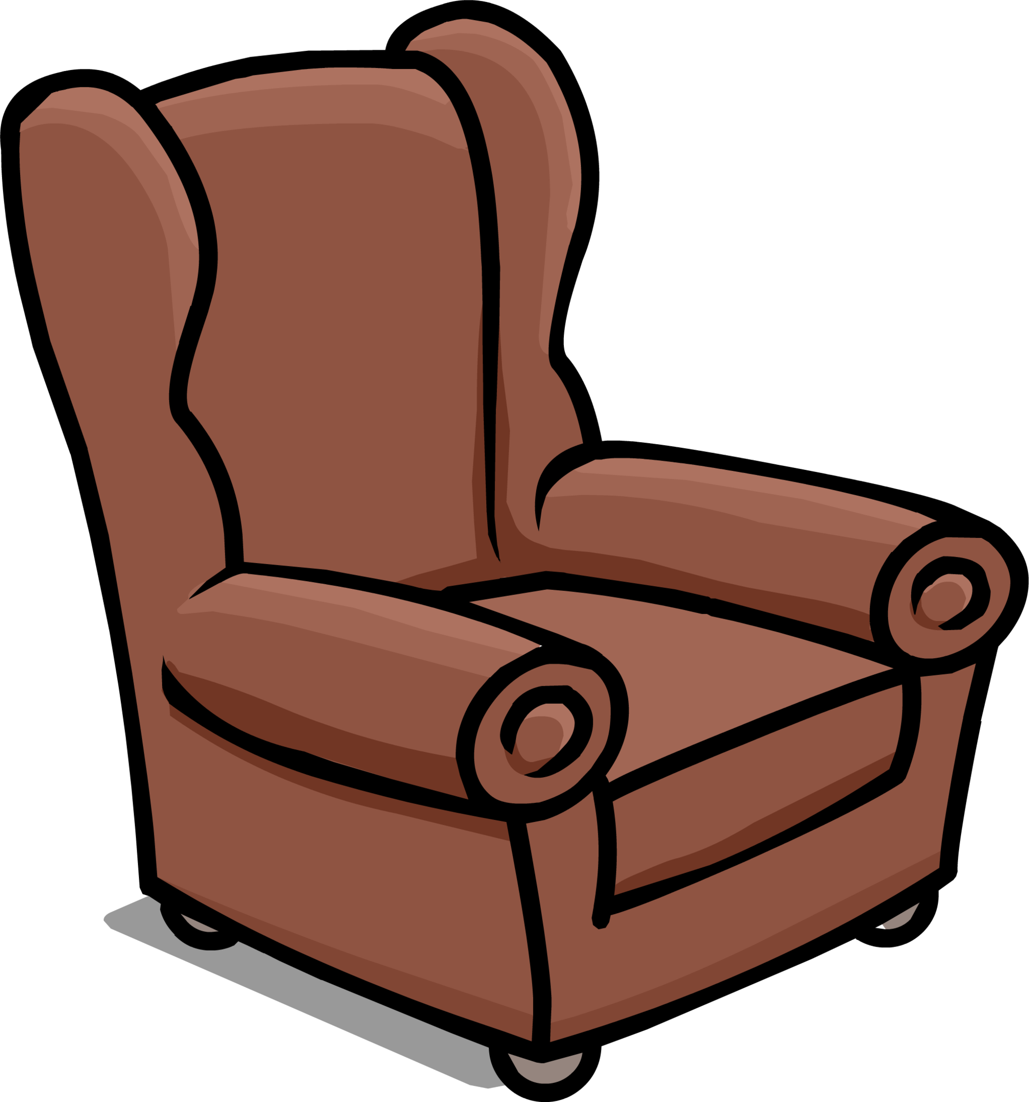 Clipart Chair Recliner - Recliner (2000x2141)