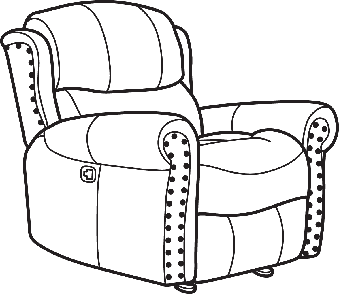 Share Via Email Download A High-resolution Image - Recliner (1176x1020)