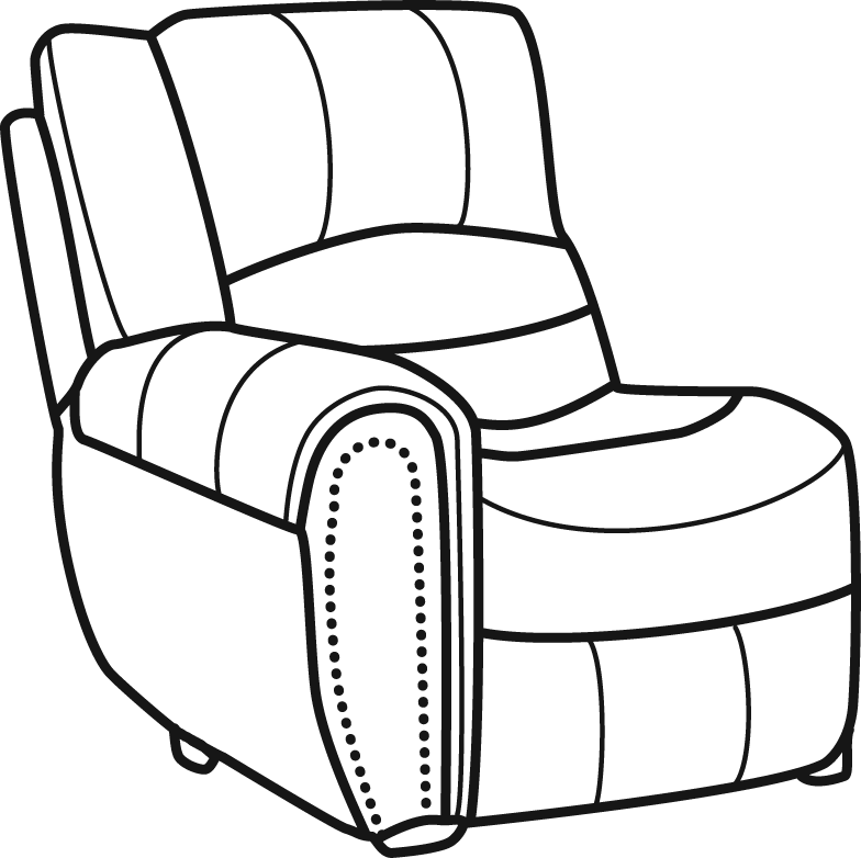 Share Via Email Download A High-resolution Image - Recliner (784x782)