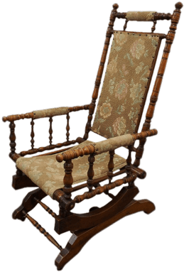 Antique Rocking Chair - Rocking Chair (400x400)