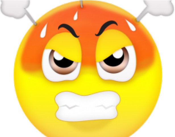 Angry Emoji Clipart Transparent Background - Angry Emoji Png (640x480)
