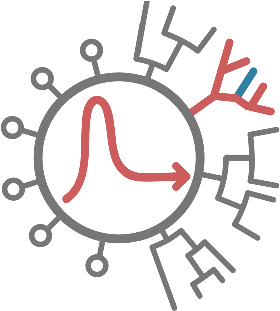 Hiv Evolution - Vector Graphics (624x619)