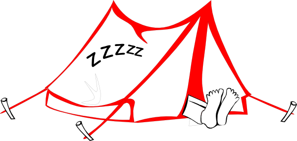 Tent Clip Art - Tent Clip Art (600x285)