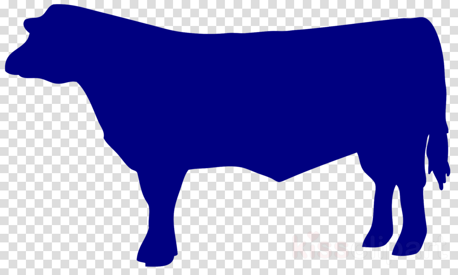 Outline Of A Beef Cow Clipart Angus Cattle Beef Cattle - Png Black Paint Brush Stroke (900x540)