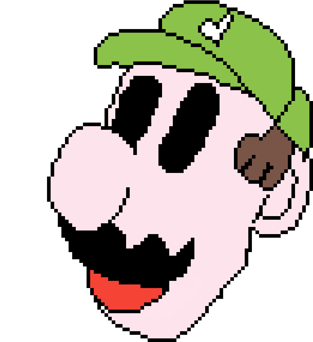 Luigi By Some Random Art - Luigi By Some Random Art (1200x1200)