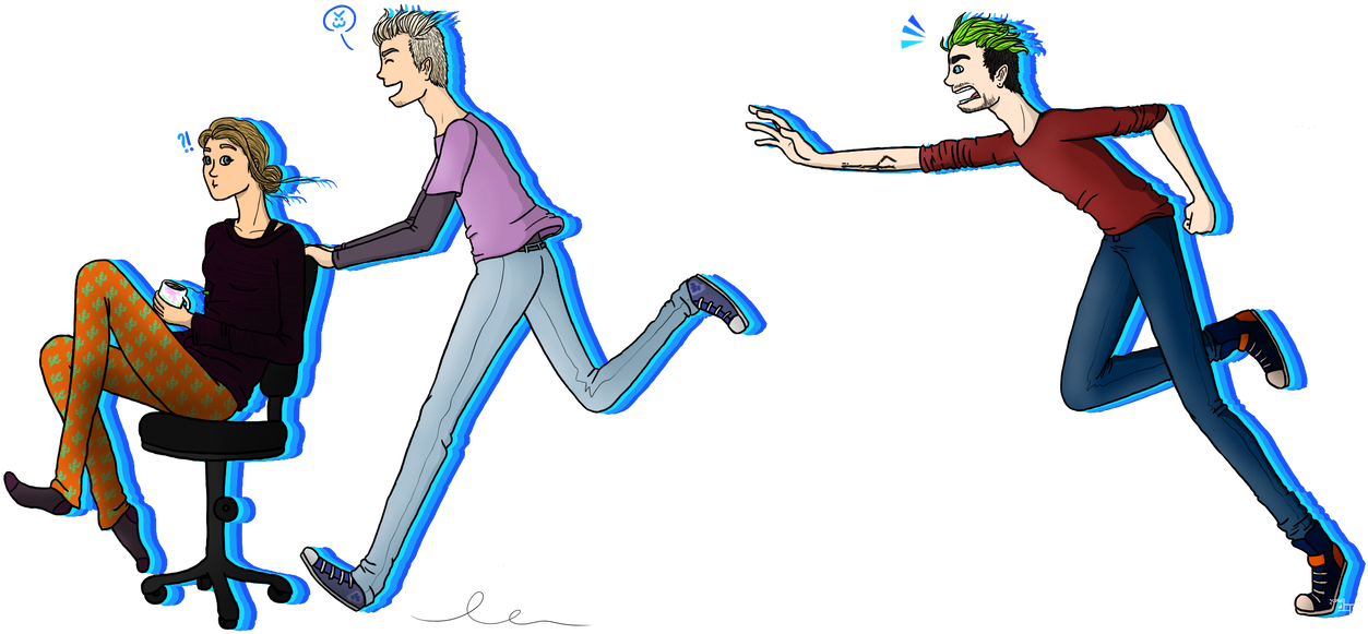 Wheely Wiishu, Fast Felix And Jealous Jack By Tiniesttinsel - Figure Skating Jumps (1280x624)