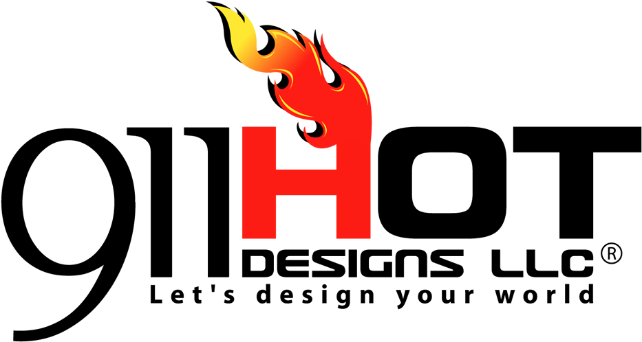 911 Hot Designs Logo - 911 Hot Designs Logo (1000x559)