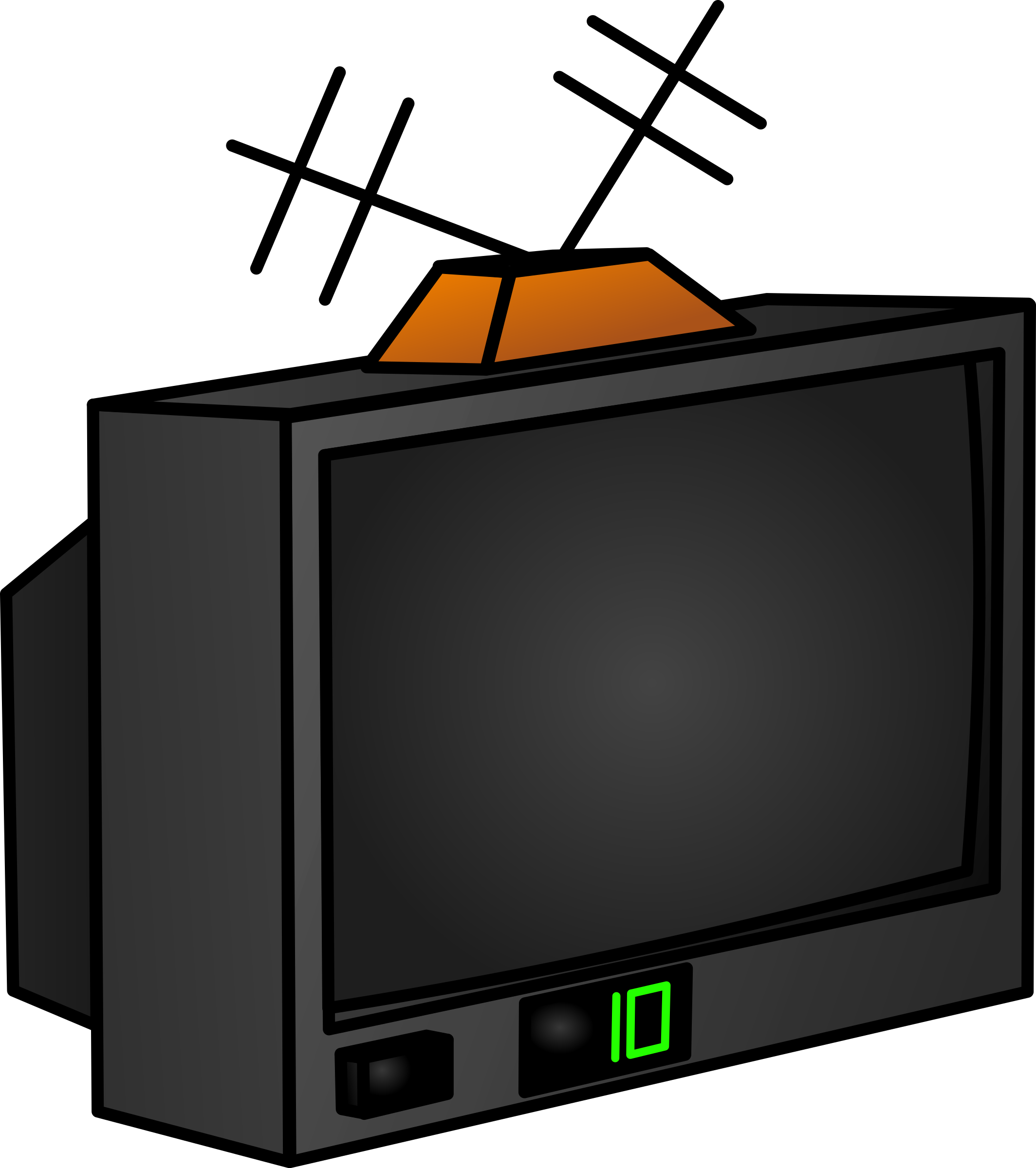 Tv Clipart Images - Tv Clip Art (2128x2400)