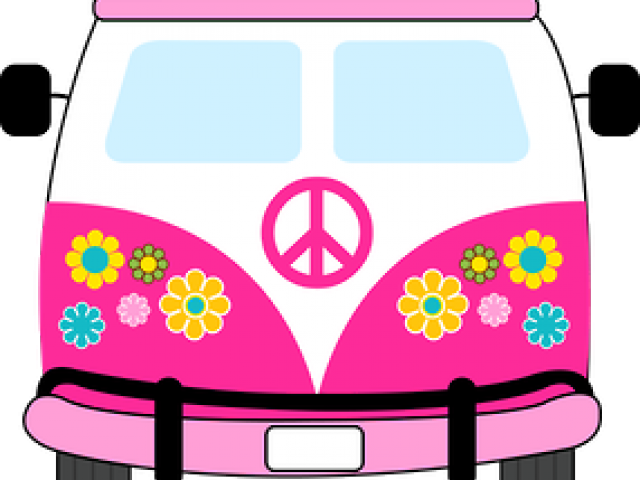 Hippie Clipart Kombi - Hippie Clipart (640x480)