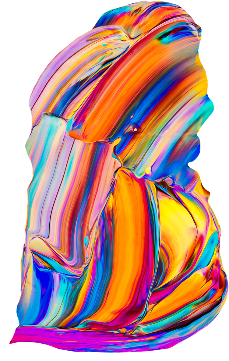 A Piece From "abstract Paint Toolbox," A Pack With - A Piece From "abstract Paint Toolbox," A Pack With (783x1200)